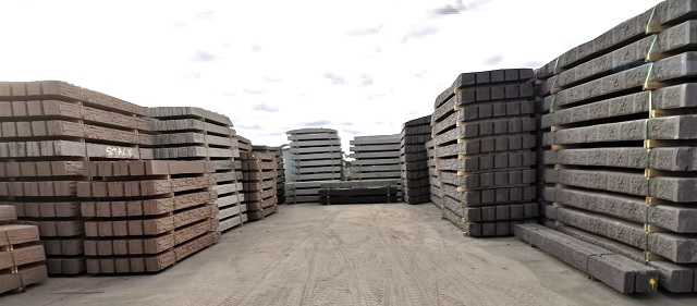 concrete sleepers large order